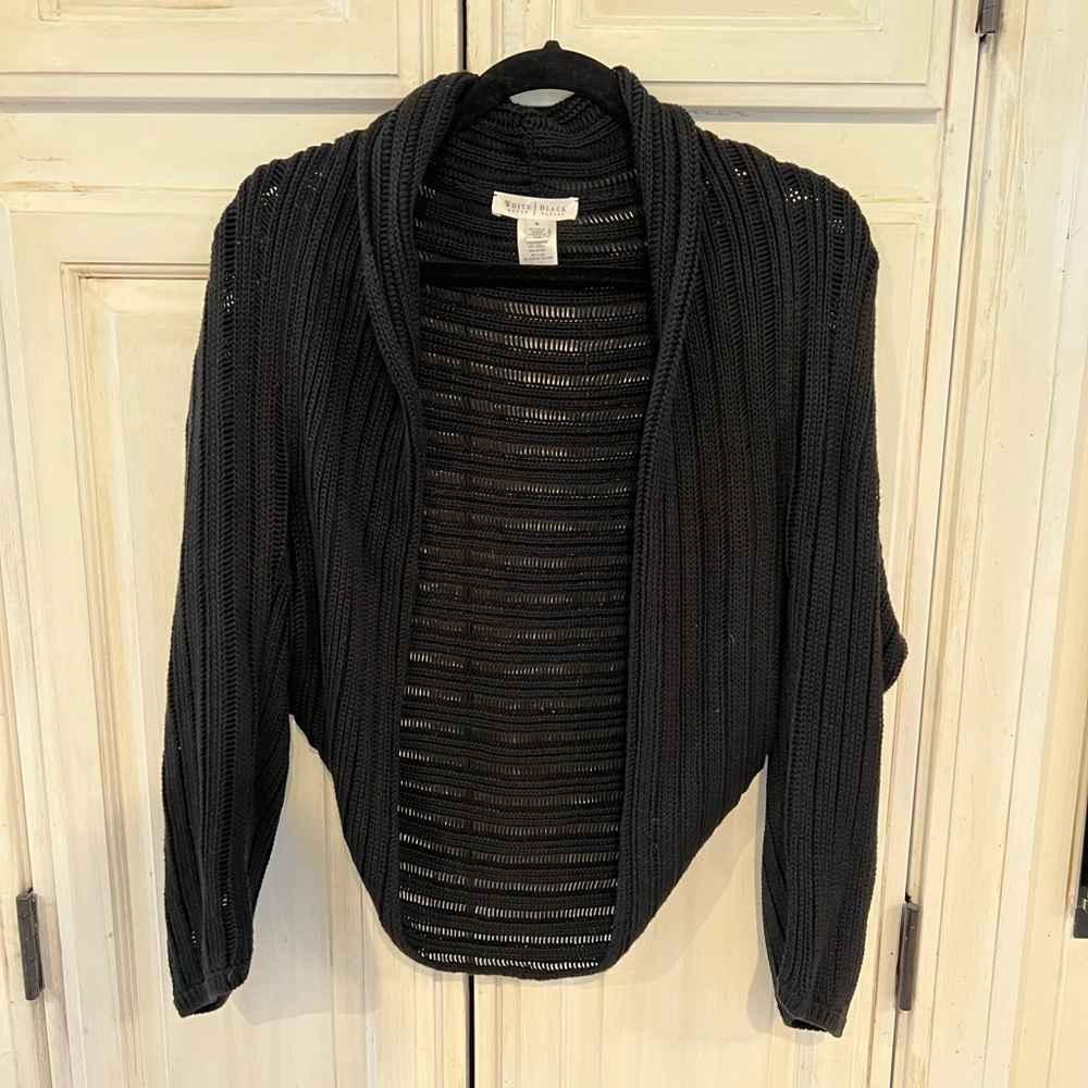 White House Black Market black cardigan. Size M. GUC.